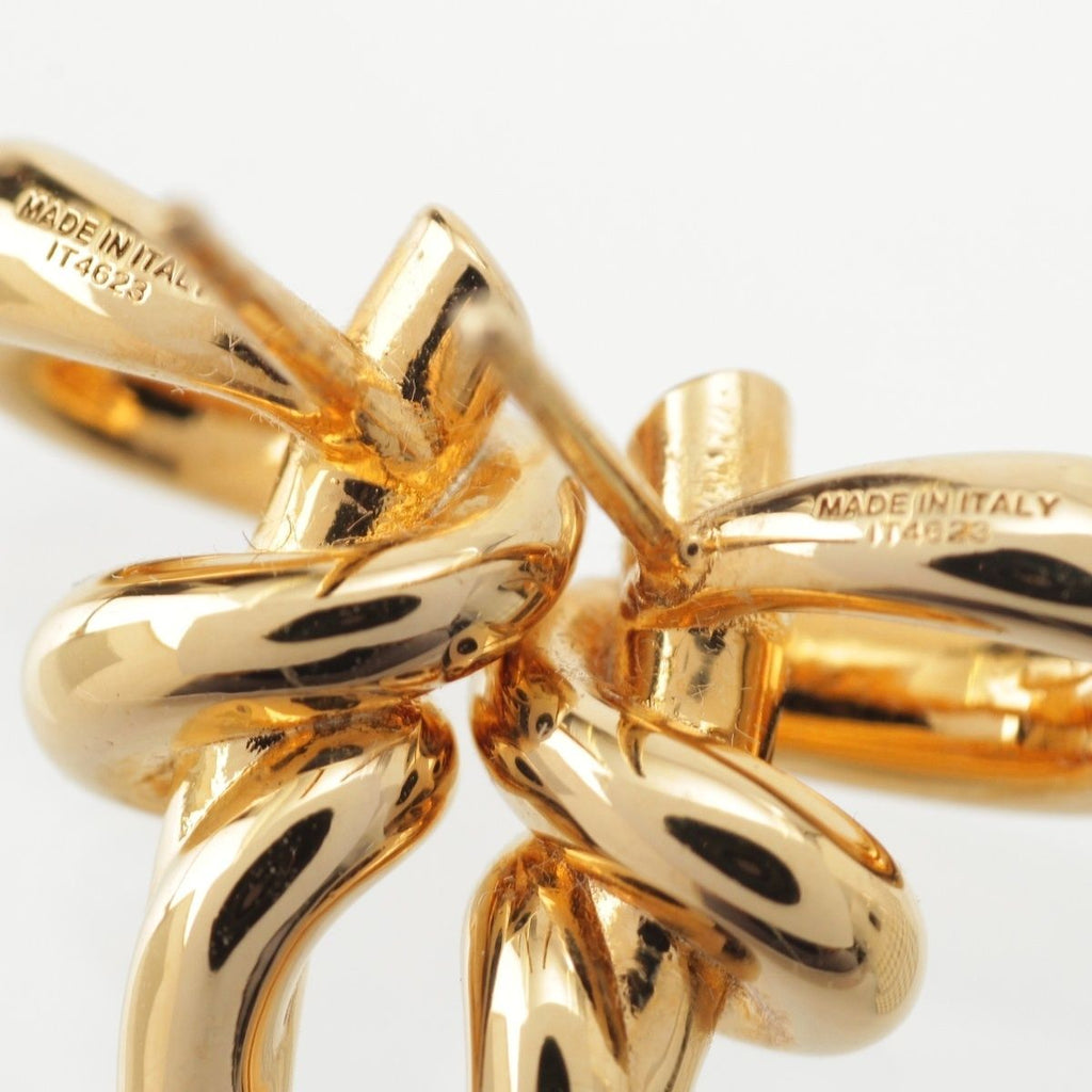 Fendi Filo Twist Earrings Gold — view 8