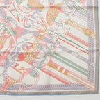 Hermes Carre Double Face 70 Silk Etrier's Performance Remix Scarf Multicolor — view 5