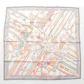 Hermes Carre Double Face 70 Silk Etrier's Performance Remix Scarf Multicolor