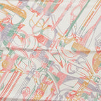 Hermes Carre Double Face 70 Silk Etrier's Performance Remix Scarf Multicolor — view 6