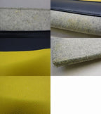 Hermes Too Felt Leather Secondbag Clutch — view 7