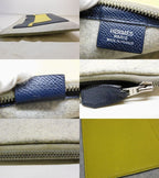 Hermes Too Felt Leather Secondbag Clutch — view 5