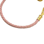 Hermes Bracelet Jumbo Leather Metal Pink Gold — view 3
