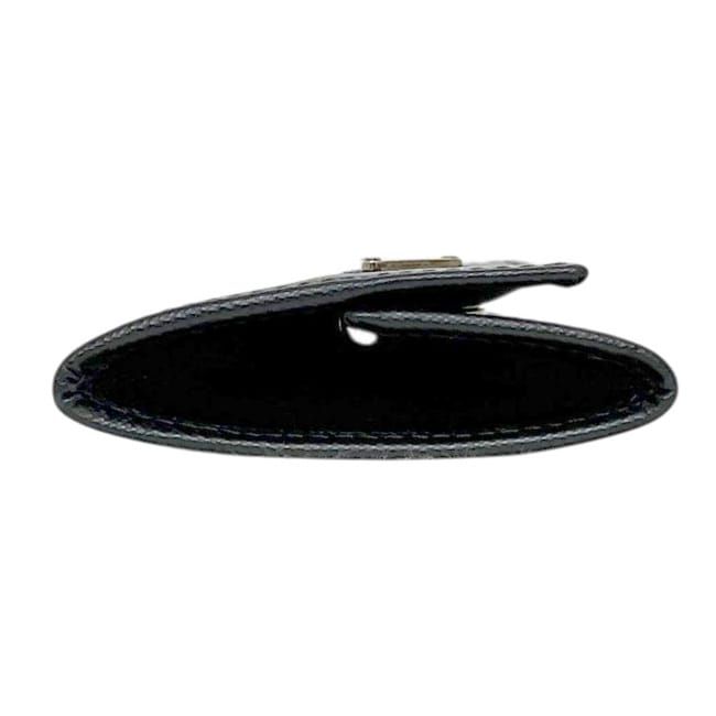 Prada Coin Purse Wallet 85 Leather Saffiano Nero Black Square — view 2