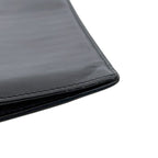 Prada Bifold Wallet Leather Saffiano Nero Black Embossed Logo — view 8