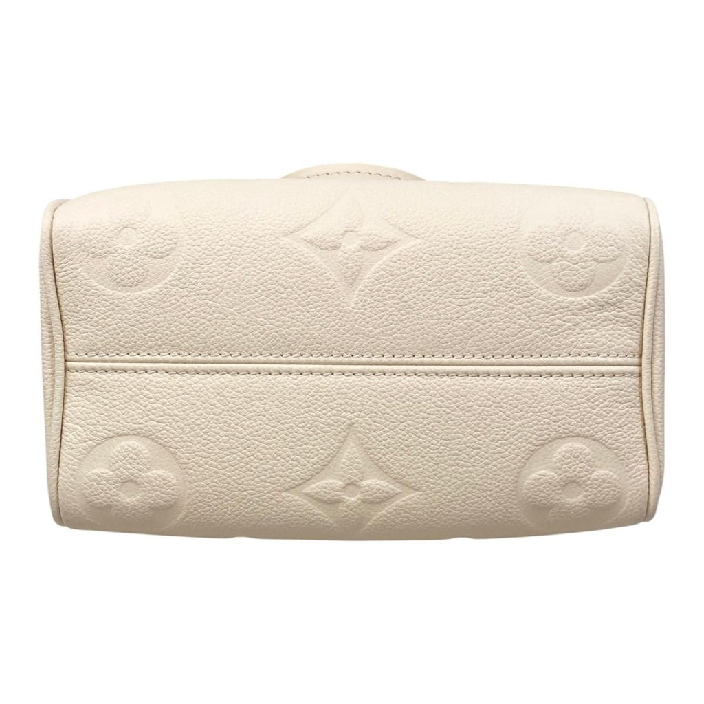 Louis Vuitton Shoulder Bag Speedy Bandouliere 20 Monogram Empreinte Cream Beige — view 5