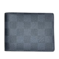 Louis Vuitton Bifold Wallet Portefeuille Multiple Damier Graphite Black Gray