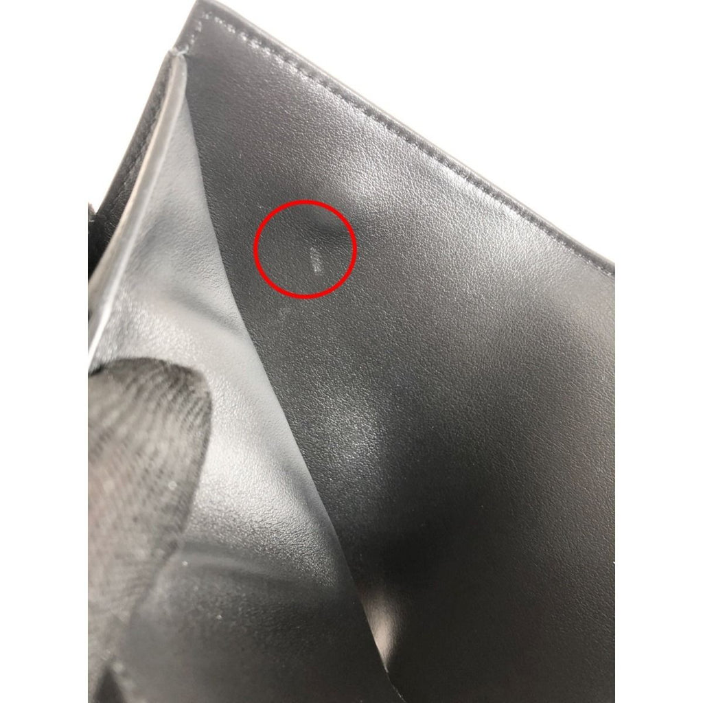 Celine Small Trifold Wallet Black — view 7