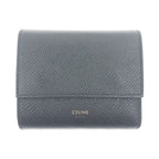 Celine Small Trifold Wallet Black