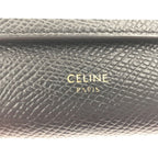 Celine Small Trifold Wallet Black — view 2