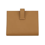 Hermes Bifold Wallet Bearn Compact Biscuit Silver Epsom — view 3