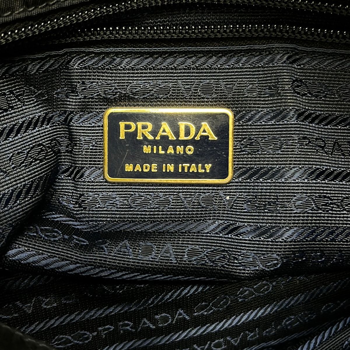 Prada Handbag Dark Navy — view 8