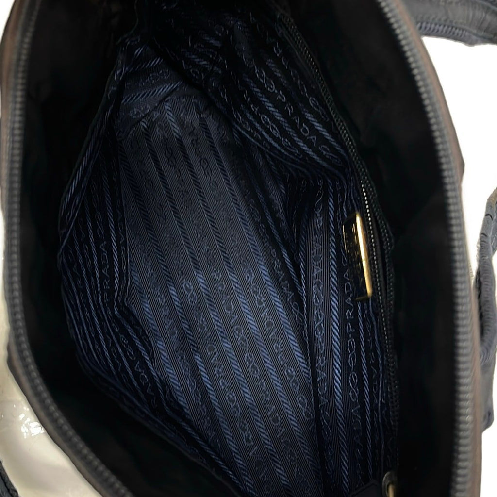 Prada Handbag Dark Navy — view 7