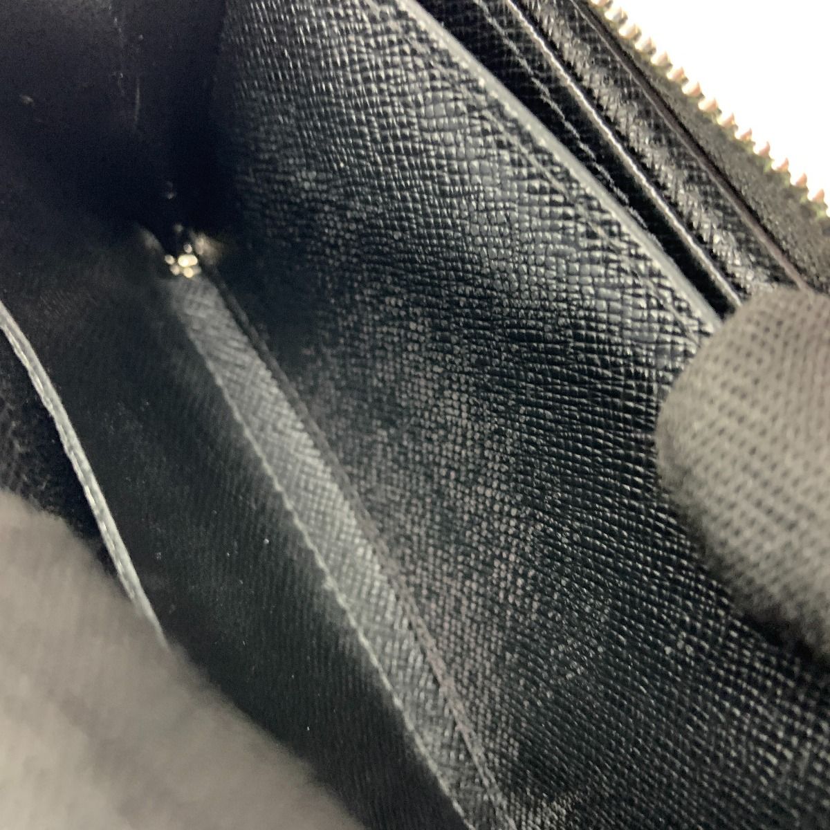 Louis Vuitton Damier Graphite Zippy Coin Purse Black — view 7