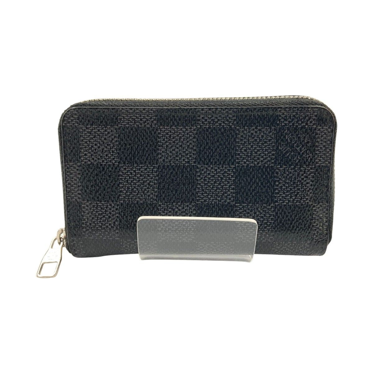 Louis Vuitton Damier Graphite Zippy Coin Purse Black