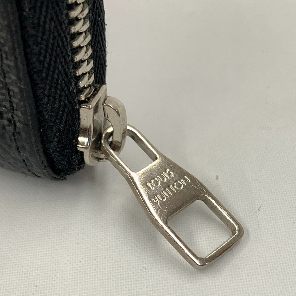Louis Vuitton Damier Graphite Zippy Coin Purse Black — view 4