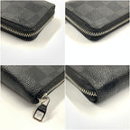 Louis Vuitton Damier Graphite Zippy Coin Purse Black — view 3
