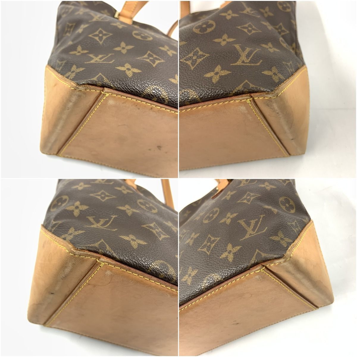 Louis Vuitton Monogram Cabas Piano Shoulder Bag Brown — view 5