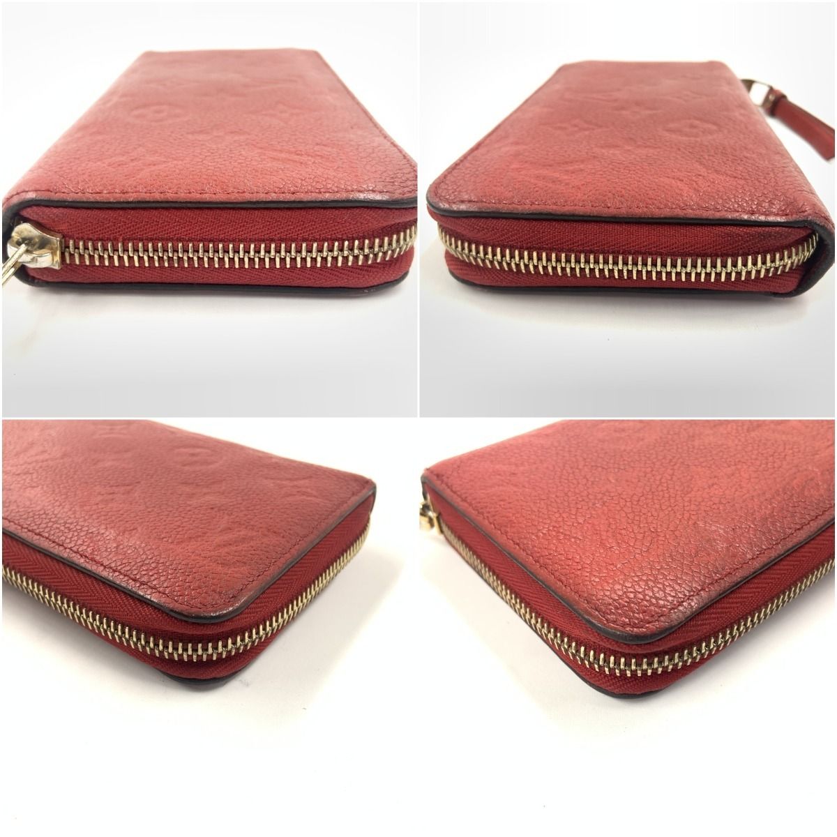Louis Vuitton Monogram Empreinte Zippy Wallet Zip Around — view 3