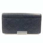 Louis Vuitton Monogram Empreinte Portefeuille Sarah Bifold Wallet Navy — view 3