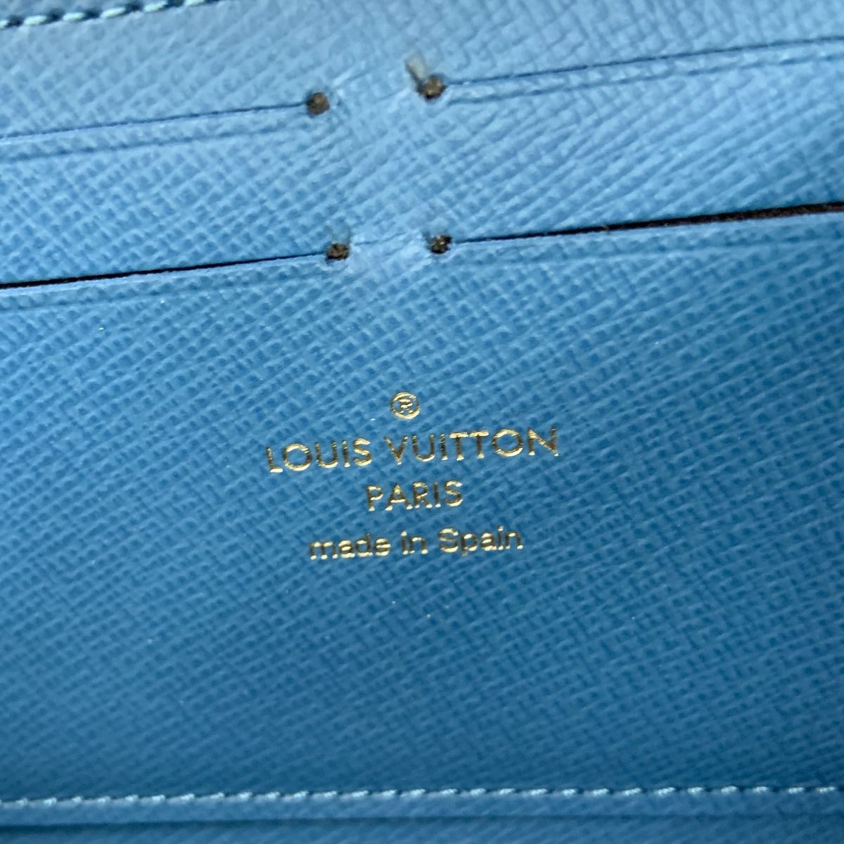 Louis Vuitton Monogram Portefeuille Clemence Zip Around Wallet Brown Pink — view 6