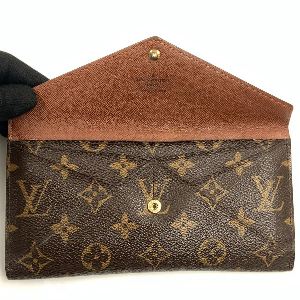 Louis Vuitton Monogram Portefeuille Origami Long Brown Wallet — view 6