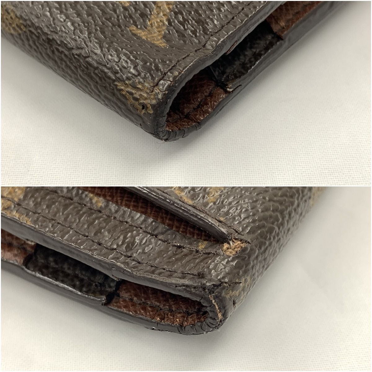 Louis Vuitton Monogram Portefeuille Origami Long Brown Wallet — view 4