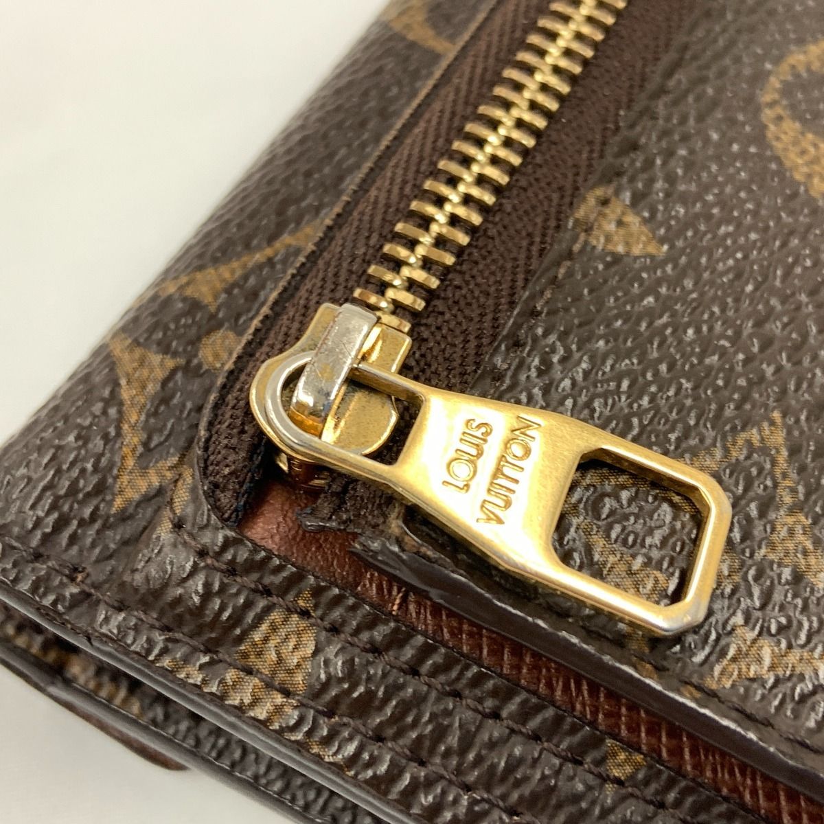 Louis Vuitton Monogram Portefeuille Origami Long Brown Wallet — view 5