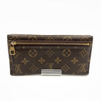 Louis Vuitton Monogram Portefeuille Origami Long Brown Wallet — view 2