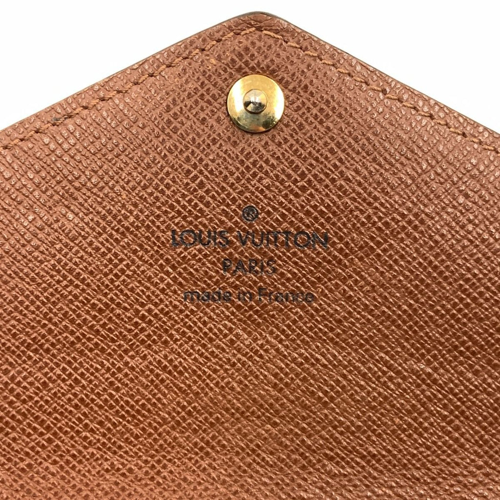 Louis Vuitton Monogram Portefeuille Origami Long Brown Wallet — view 7