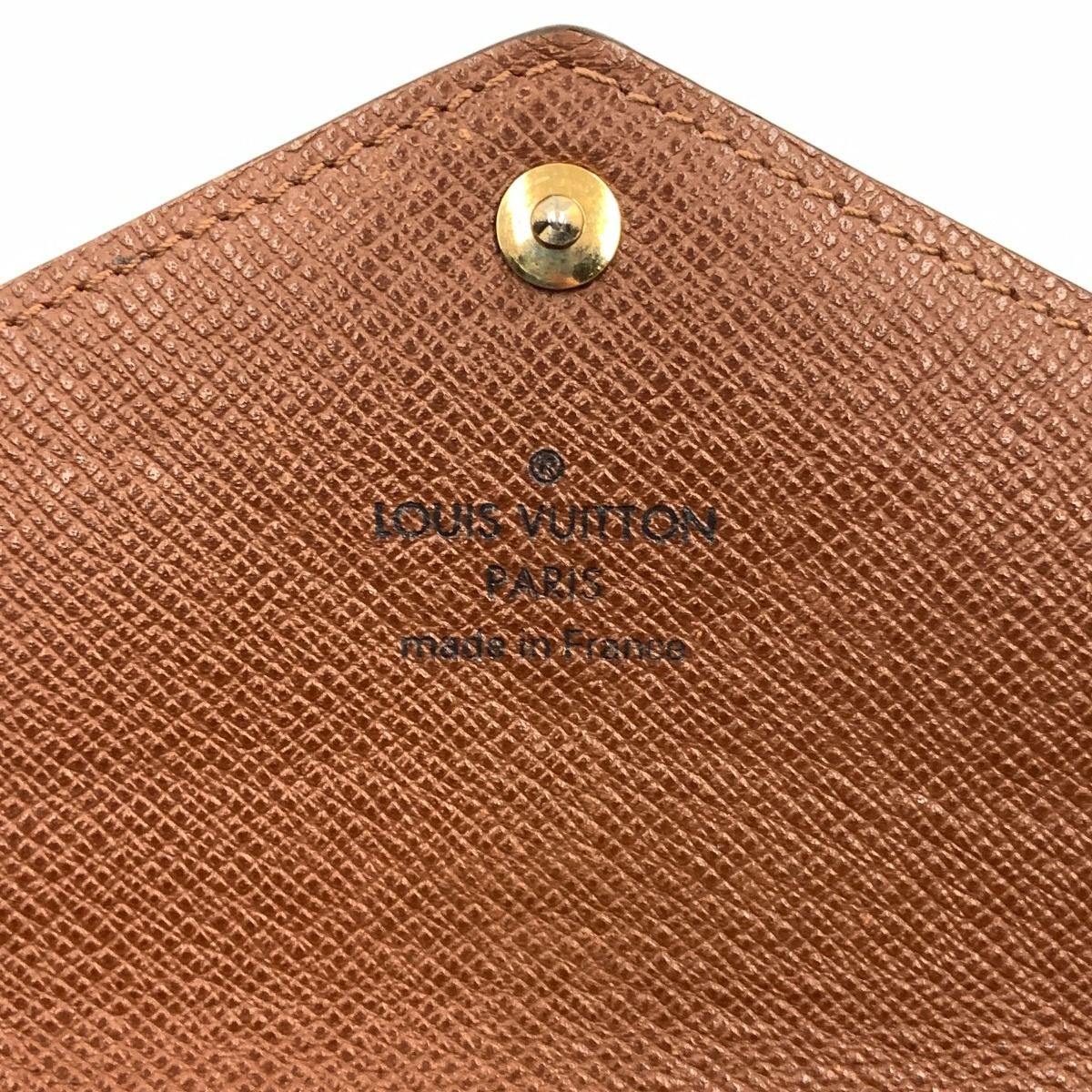 Louis Vuitton Monogram Portefeuille Origami Long Brown Wallet — view 7