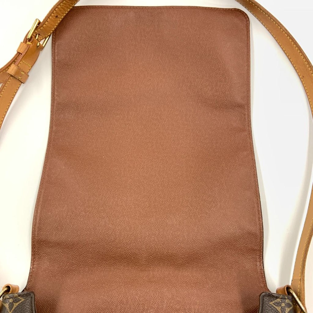 Louis Vuitton Monogram Musette Shoulder Bag Brown — view 7