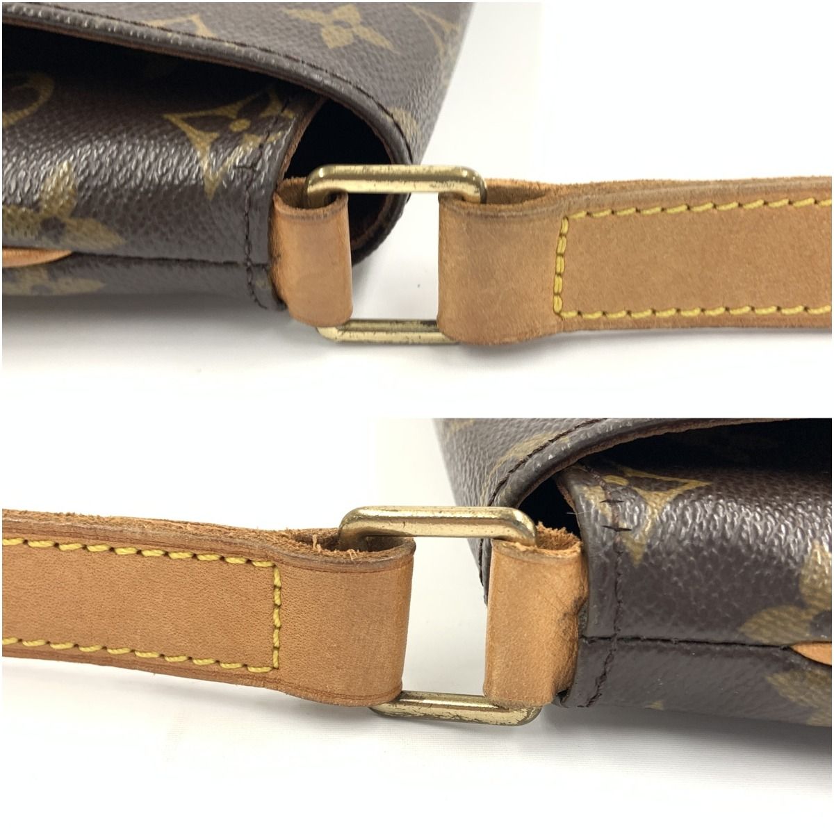 Louis Vuitton Monogram Musette Shoulder Bag Brown — view 3