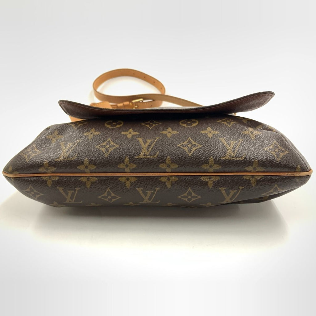 Louis Vuitton Monogram Musette Shoulder Bag Brown — view 5