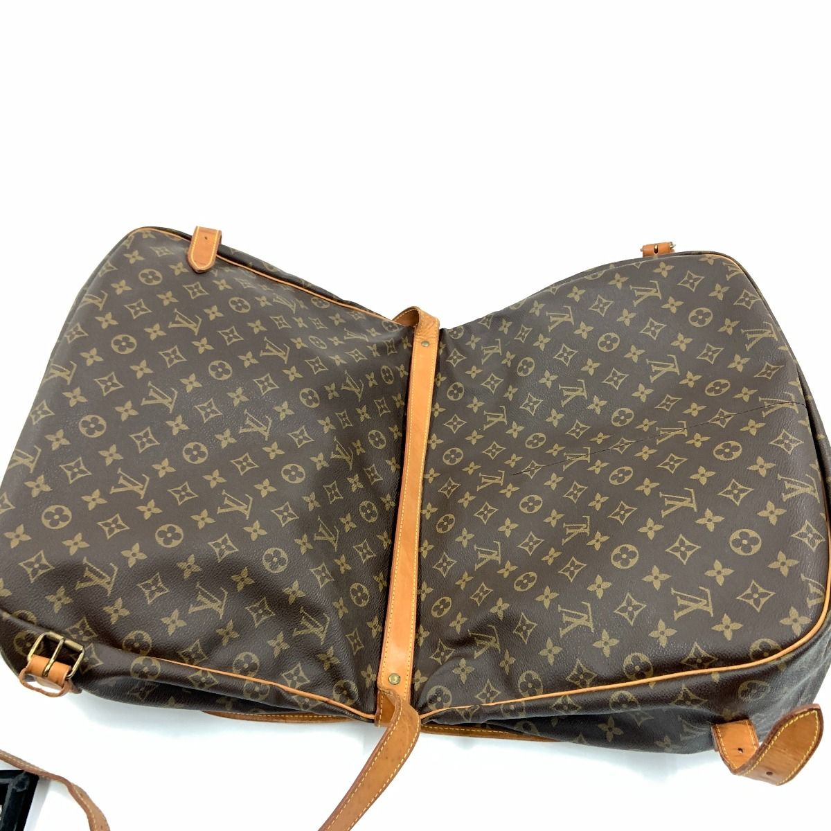 Louis Vuitton Monogram Saumur 43 Shoulder Bag Brown — view 6