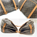 Louis Vuitton Monogram Saumur 43 Shoulder Bag Brown — view 4