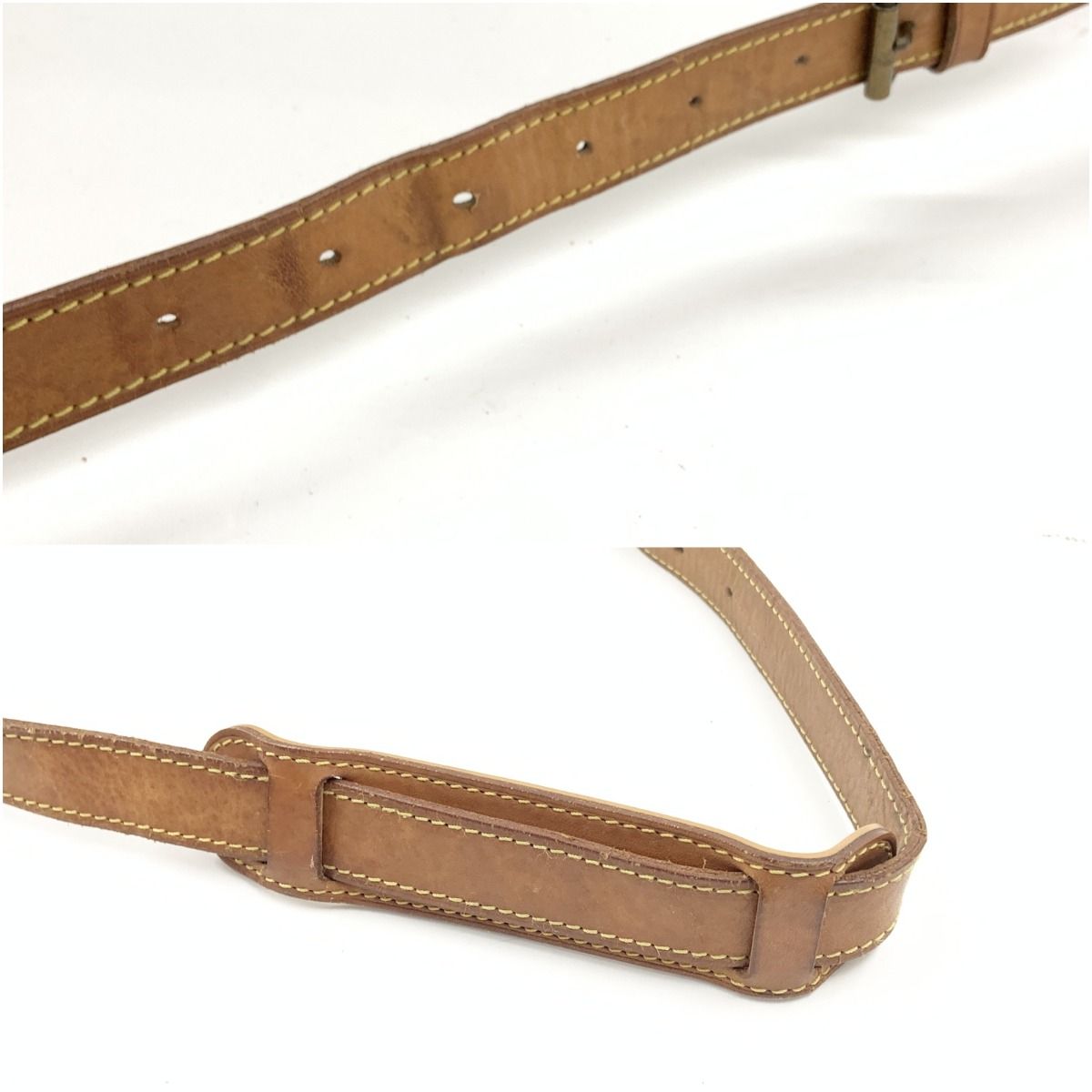 Louis Vuitton Monogram Saumur 43 Shoulder Bag Brown — view 3
