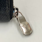 Louis Vuitton Damier Graphite Zippy Wallet Vertical Zip Around Black — view 2