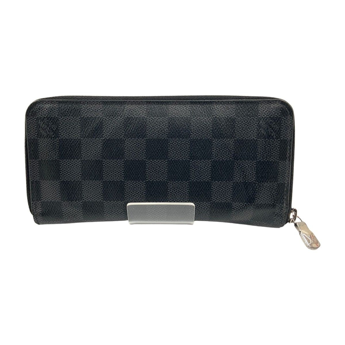 Louis Vuitton Damier Graphite Zippy Wallet Vertical Zip Around Black