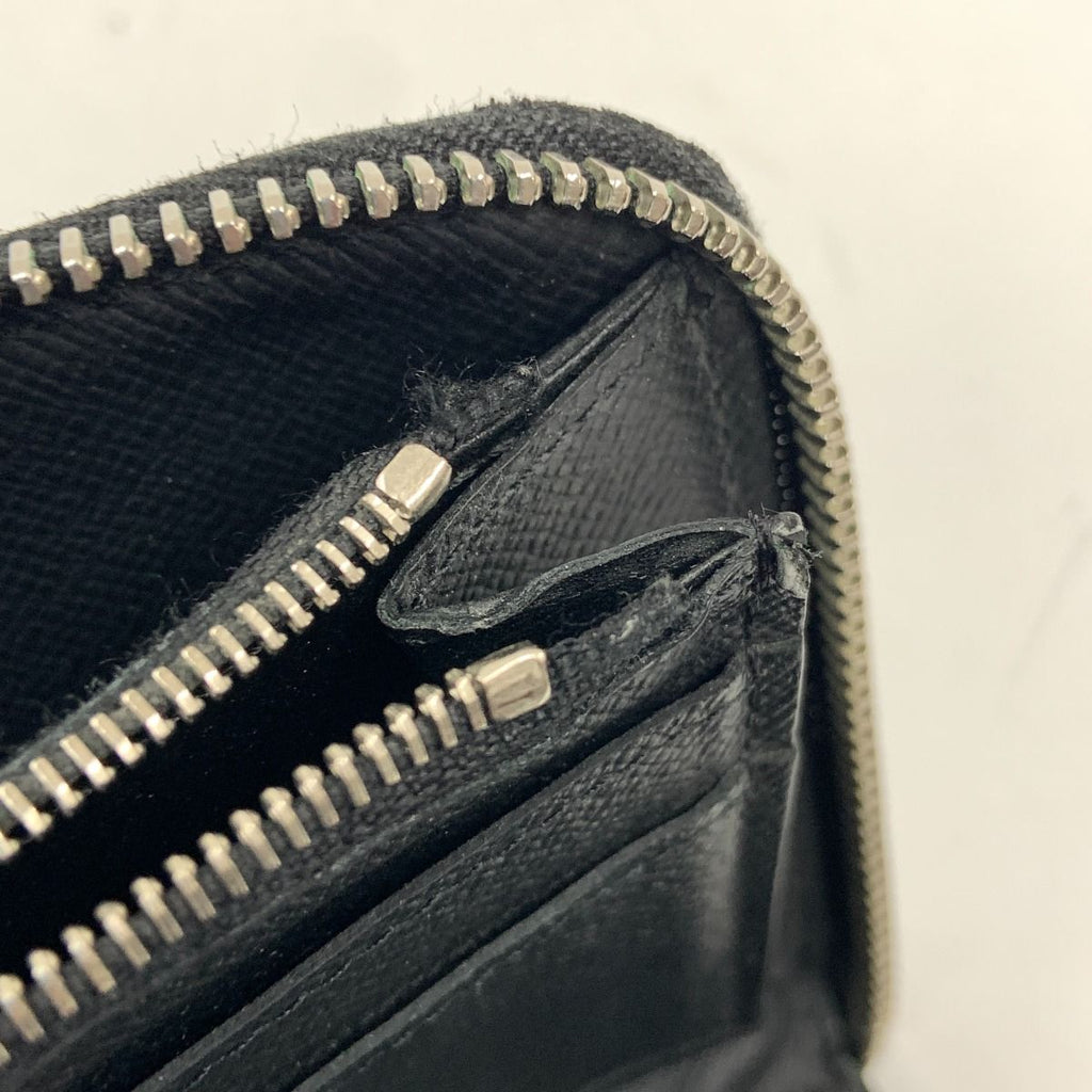 Louis Vuitton Damier Graphite Zippy Wallet Vertical Zip Around Black — view 8