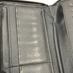 Louis Vuitton Damier Graphite Zippy Wallet Vertical Zip Around Black — view 7