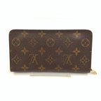 Louis Vuitton Monogram Porto Monnaie Zip Around Wallet Brown — view 3