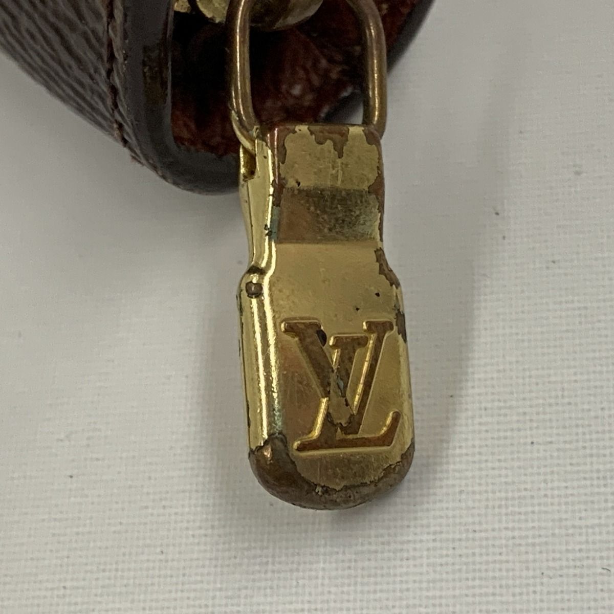 Louis Vuitton Monogram Porto Monnaie Zip Around Wallet Brown — view 4