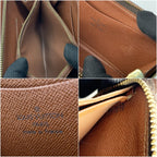 Louis Vuitton Monogram Porto Monnaie Zip Around Wallet Brown — view 7