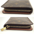 Louis Vuitton Monogram Porto Monnaie Zip Around Wallet Brown — view 2