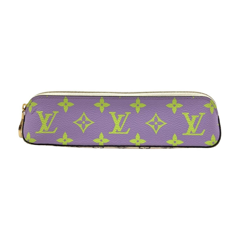 Louis Vuitton Giant Monogram Trousse Elisabeth Pen Case Purple
