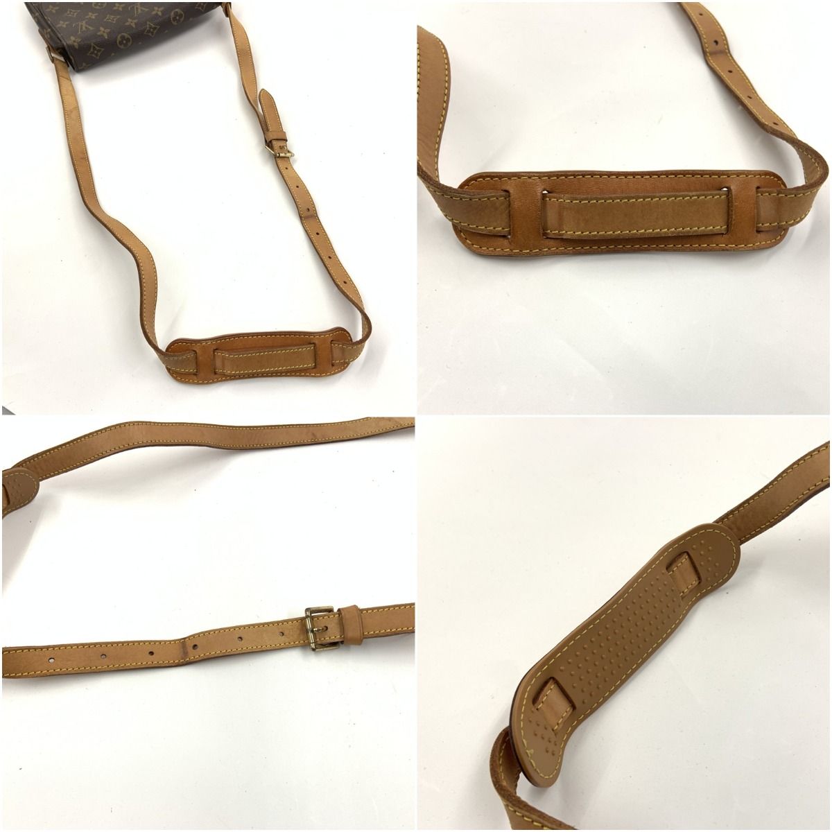 Louis Vuitton Monogram Saint-cloud Shoulder Bag Brown — view 4