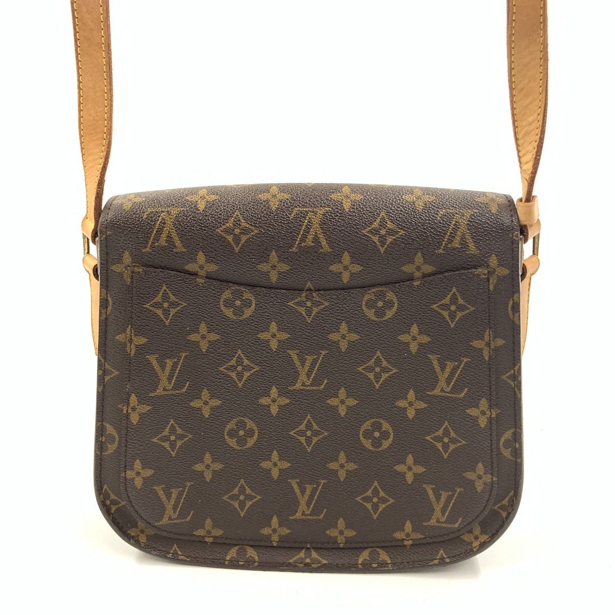 Louis Vuitton Monogram Saint-cloud Shoulder Bag Brown — view 2