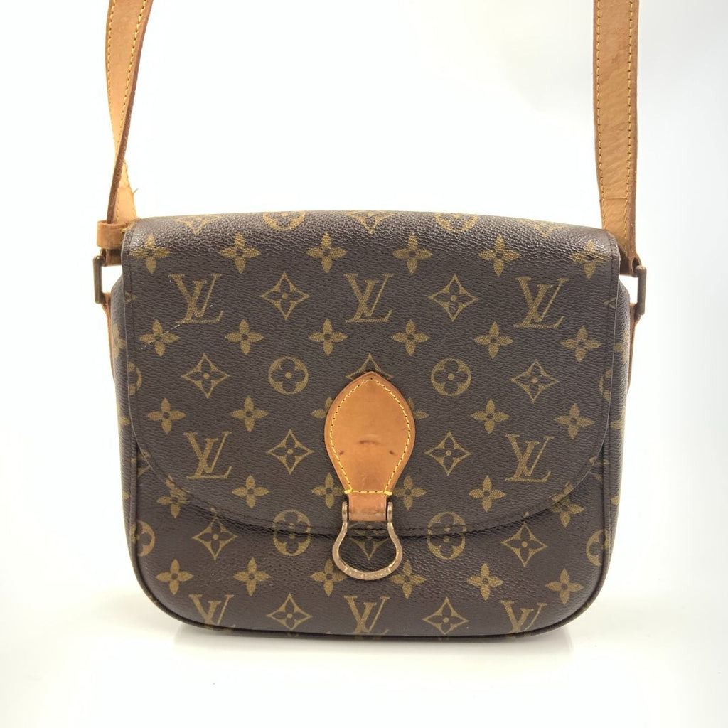 Louis Vuitton Monogram Saint-cloud Shoulder Bag Brown