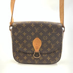 Louis Vuitton Monogram Saint-cloud Shoulder Bag Brown